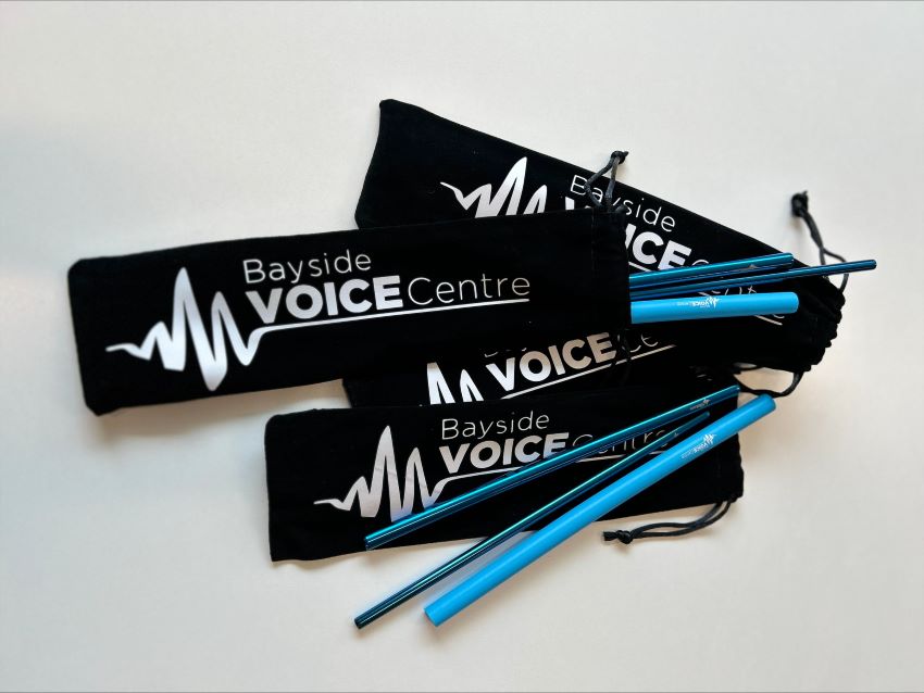 Bayside Voice Centre voice therapy straws